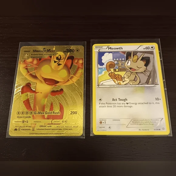Pokemon | Toys | Meowth Pokmon Card Lot | Poshmark